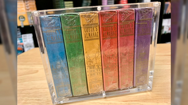 Gilded Cotta 6 Deck Set (w/ Case & Matching Tuck Seal Numbers) Playing Cards - Image 3