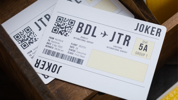 Lounge Edition in Taxiway Yellow by Jetsetter Playing Cards - Image 6