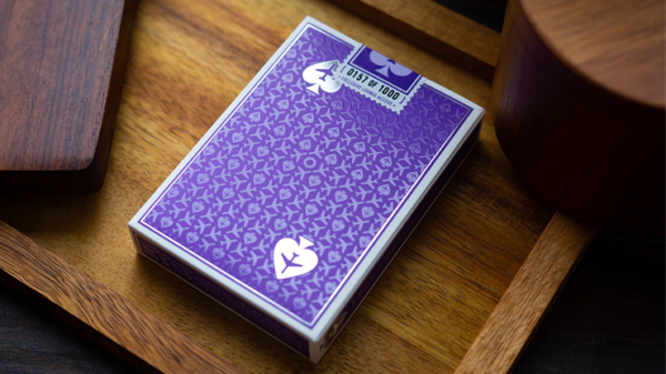 Limited Edition Lounge  in Passenger Purple by Jetsetter Playing Cards - Image 2