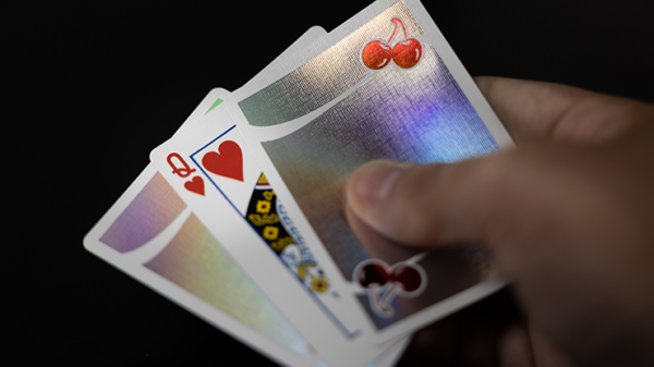 Cherry Casino Sands Mirage (Holographic) Playing Cards - Image 5
