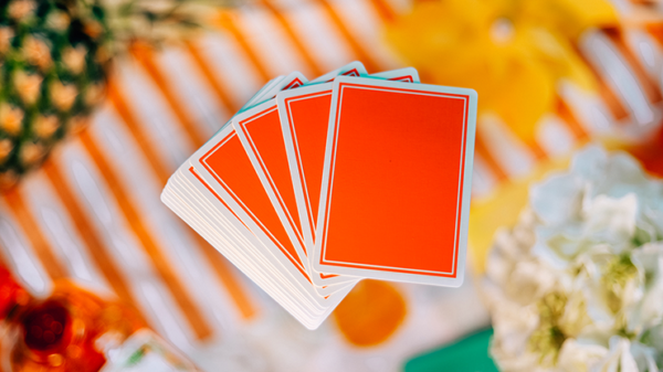 Summer NOC Pro Sunset (Orange) Playing Cards - Image 2
