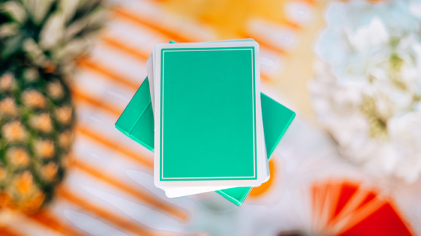 Summer NOC Pro Sunrise (Teal) Playing Cards - Image 2