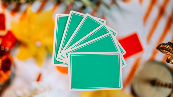 Summer NOC Pro Sunrise (Teal) Playing Cards - Image 3