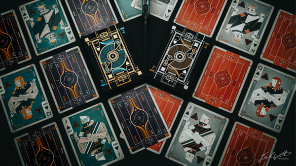 Cyberware (Neon) Playing Cards - Image 4