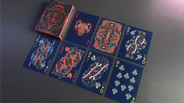 Densho (Blue) Playing Cards - Image 2
