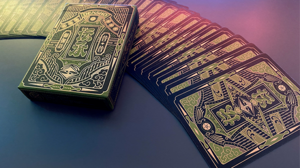 Densho (Green) Playing Cards - Image 3