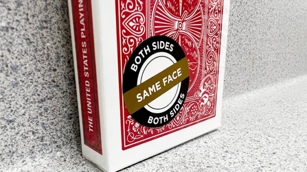 Bicycle 2 Faced Red Tuck (Mirror Deck Same on both sides) Playing Card - Image 2