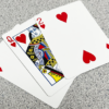 Bicycle 2 Faced Red Tuck (Mirror Deck Same on both sides) Playing Card - Image 3