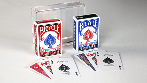 Bicycle Rider Back Mini Limited Edition (2 Pack With Foil Tucks In Carat Case) by US Playing Card Co - Image 2