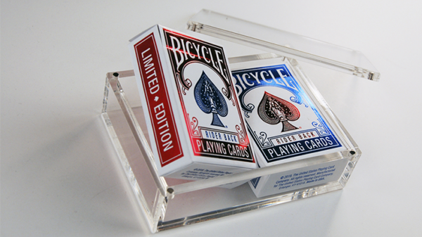 Bicycle Rider Back Mini Limited Edition (2 Pack With Foil Tucks In Carat Case) by US Playing Card Co - Image 3