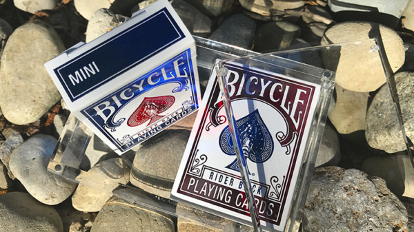 Bicycle Rider Back Mini Limited Edition (2 Pack With Foil Tucks In Carat Case) by US Playing Card Co - Image 4