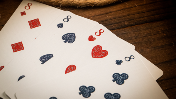Babylon (Cerulean Blue) Playing Cards by Riffle Shuffle - Image 4