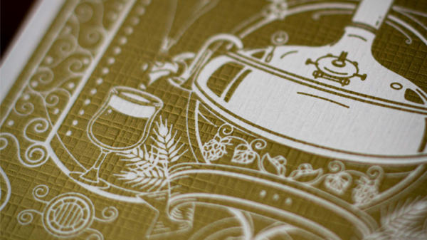 Hops & Barley (Belgian Blond) Playing Cards by JOCU Playing Cards - Image 4