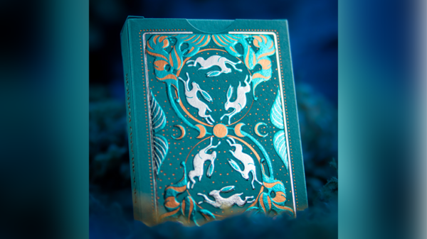 Under the Moon (Moorland Green) Playing Cards - Image 2