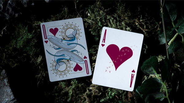 Under the Moon (Moorland Green) Playing Cards - Image 4