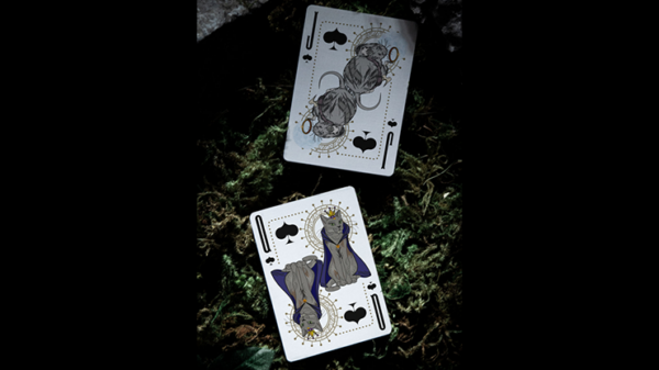 Under the Moon (Moorland Green) Playing Cards - Image 5