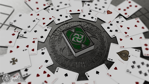 Valhalla Viking Emerald (Standard) Playing Cards - Image 5