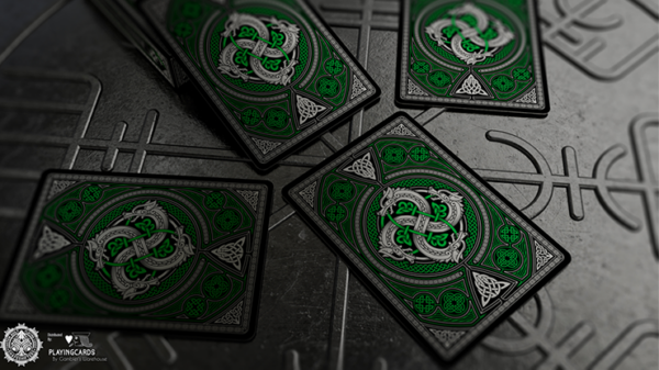 Valhalla Viking Emerald (Standard) Playing Cards - Image 6