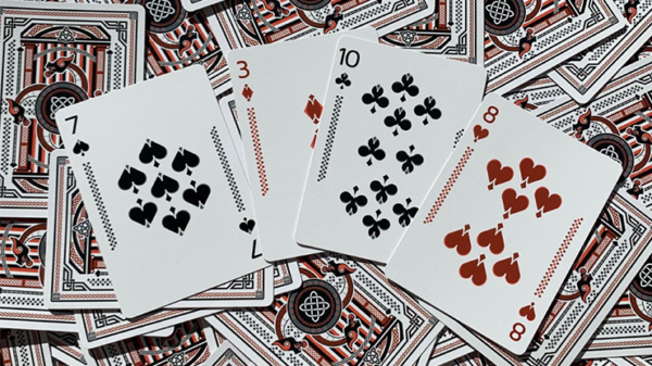 Gilded Bicycle Viking Playing Cards - Image 5