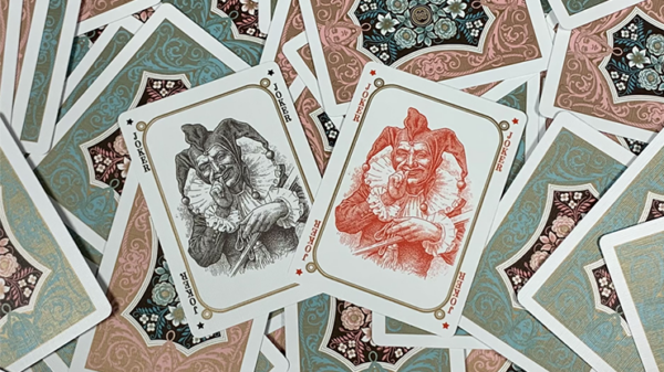 Four Continents (Red) Playing Cards - Image 2