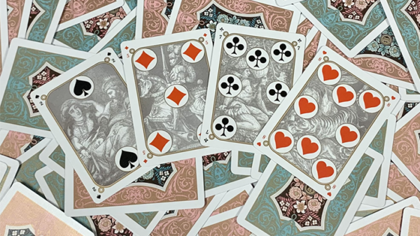 Four Continents (Red) Playing Cards - Image 6
