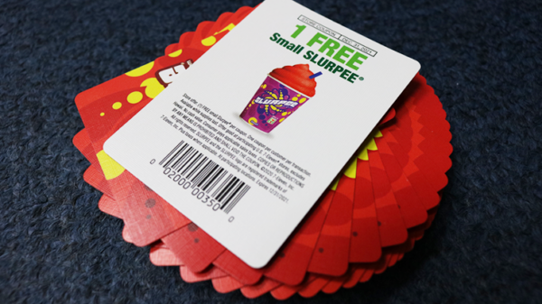 Bicycle 7-Eleven Slurpee 2020 (Red) Playing Cards - Image 3