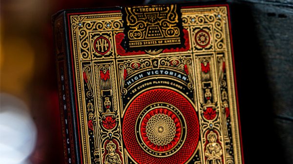 High Victorian (Red) Playing Cards by theory11 - Image 3