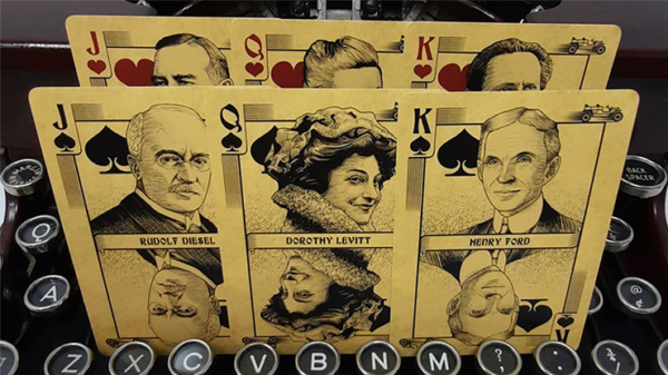 Bicycle Turn of the Century (Automobile) Playing Cards - Image 5
