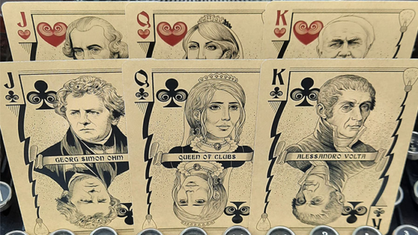 Bicycle Turn of the Century (Electricity) Playing Cards - Image 3