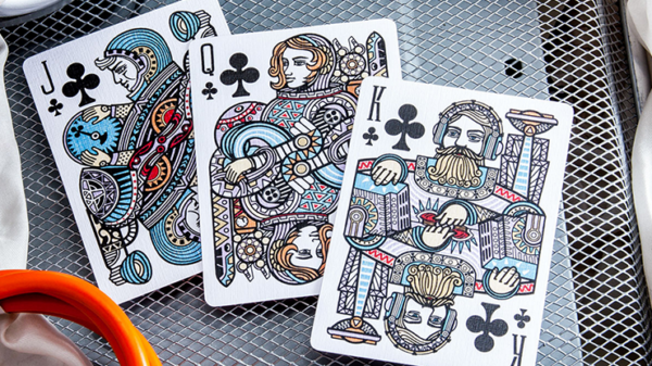 Escape Velocity (Blue) Playing Cards - Image 4