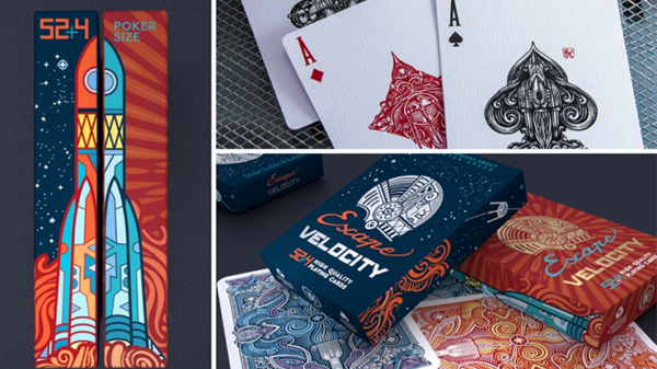 Escape Velocity (Blue) Playing Cards - Image 6