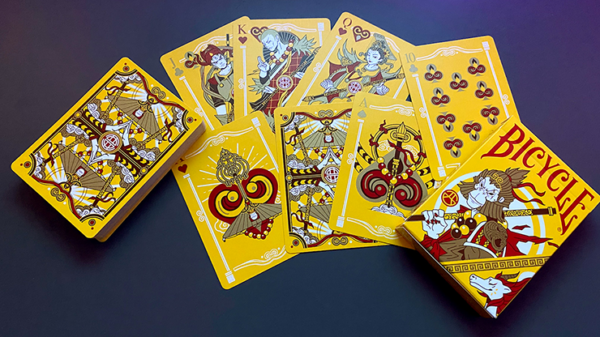 Bicycle Wukong Rebellion (Yellow) Playing Cards - Image 5