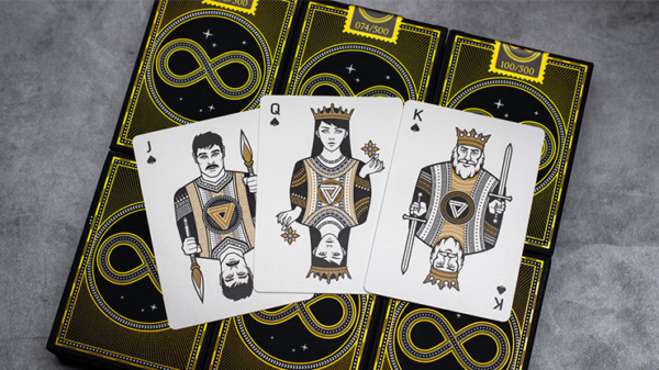 Continuum Playing Cards (Black) - Image 6