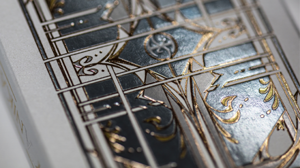Card Masters Precious Metal Foil (White) Playing Cards by Handlordz - Image 3