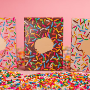 Papa Leon's Wicked Donuts (Chocolate) Playing Cards by Wounded Corner and Cam Toner