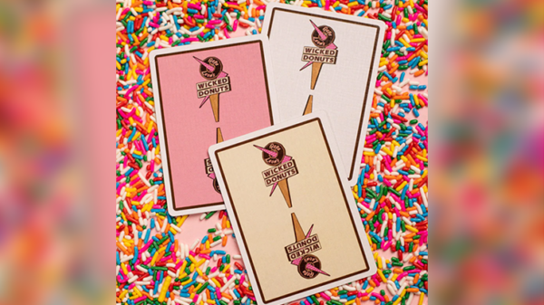 Papa Leon's Wicked Donuts (Vanilla) Playing Cards by Wounded Corner and Cam Toner - Image 2