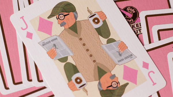 Papa Leon's Wicked Donuts (Vanilla) Playing Cards by Wounded Corner and Cam Toner - Image 4