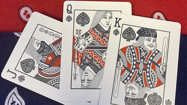 Bicycle Bandana (Red) Playing Cards - Image 2