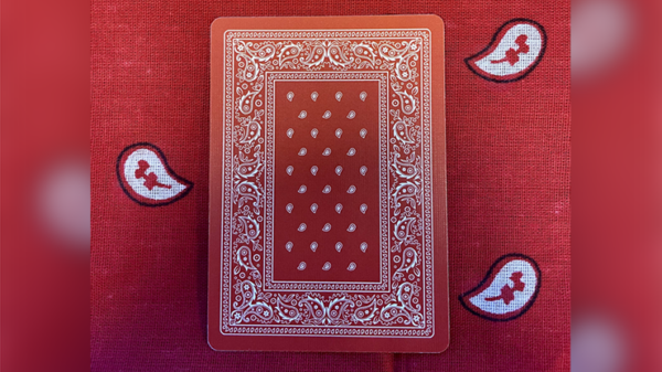 Bicycle Bandana (Red) Playing Cards - Image 5