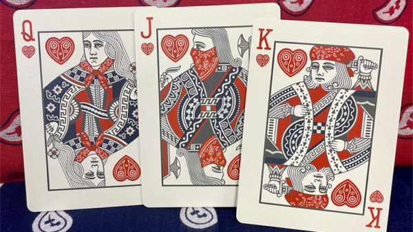 Bicycle Bandana (Red) Playing Cards - Image 6
