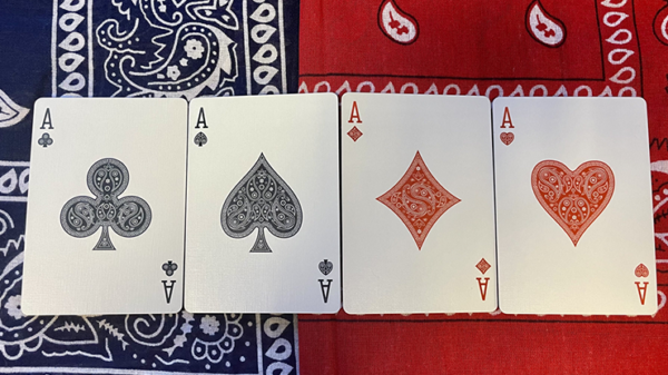 Bicycle Bandana Stripper (Red) Playing Cards - Image 3