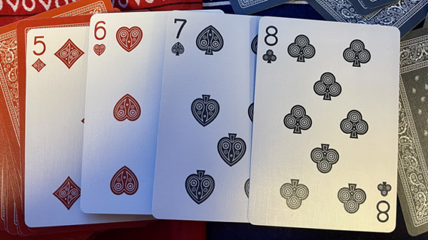 Bicycle Bandana Stripper (Red) Playing Cards - Image 4