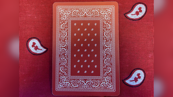 Bicycle Bandana Stripper (Red) Playing Cards - Image 6