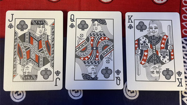 Bicycle Bandana (Blue) Playing Cards - Image 2