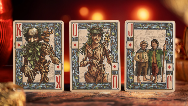 The Lord of the Rings - Two Towers Playing Cards (Foil and Gilded Edition) by Kings Wild - Image 3