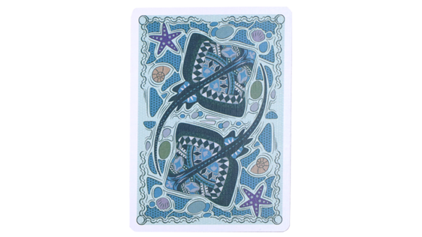 Bicycle Stingray (Teal) Playing Cards - Image 2