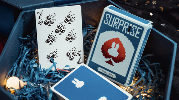 Surprise Deck V5 (Blue) Playing cards by Bacon Playing Card Company - Image 5