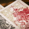 The Cross (Maroon Martyrs) Playing Cards by Peter Voth x Riffle Shuffle - Image 4