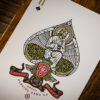 The Cross (Maroon Martyrs) Playing Cards by Peter Voth x Riffle Shuffle - Image 6