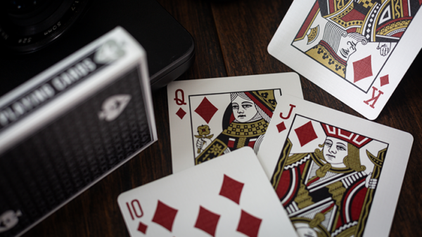 Lounge Edition Unmarked (Tarmac Black) by Jetsetter Playing Cards - Image 4